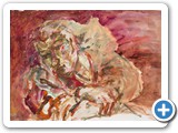 Frauenporträt  2016
Acrylic on paper 
courtesy Gallery Jahn und Jahn